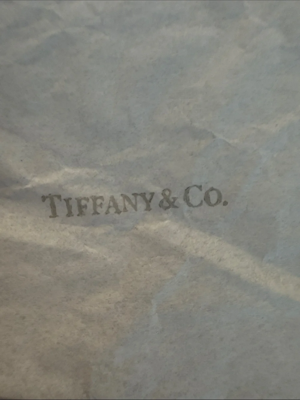 Tiffany & Co. tissue paper